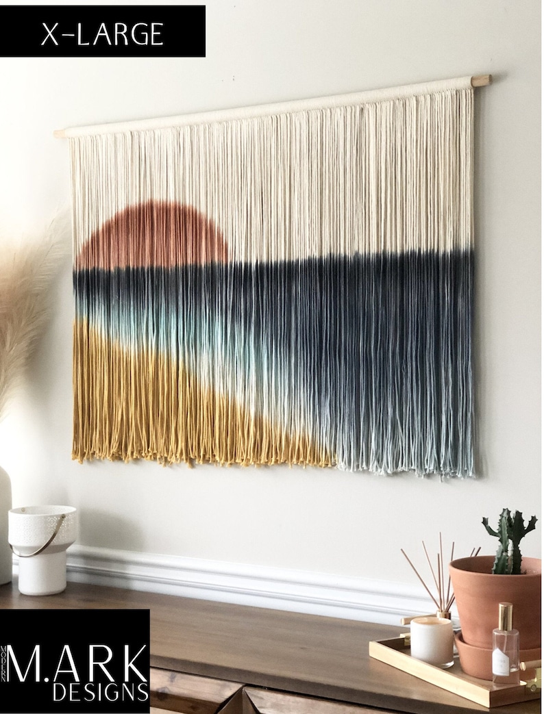 Coastal Macrame Wall Hanging - Thumbnail 4