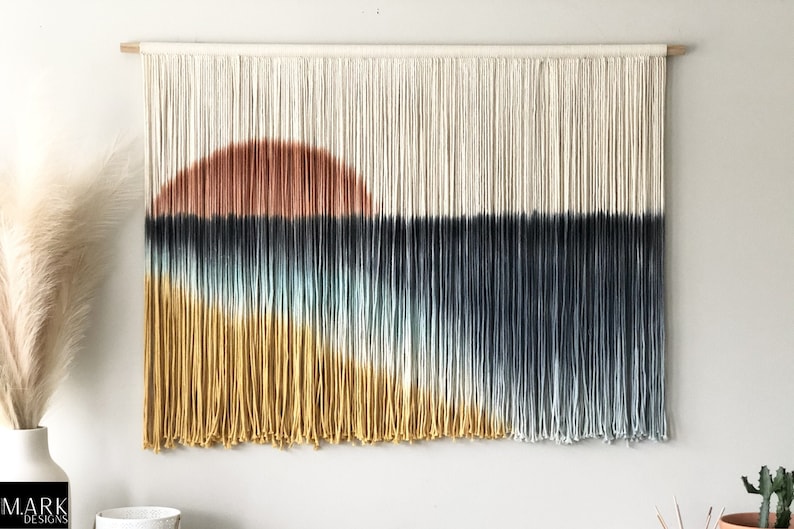 Coastal Macrame Wall Hanging
