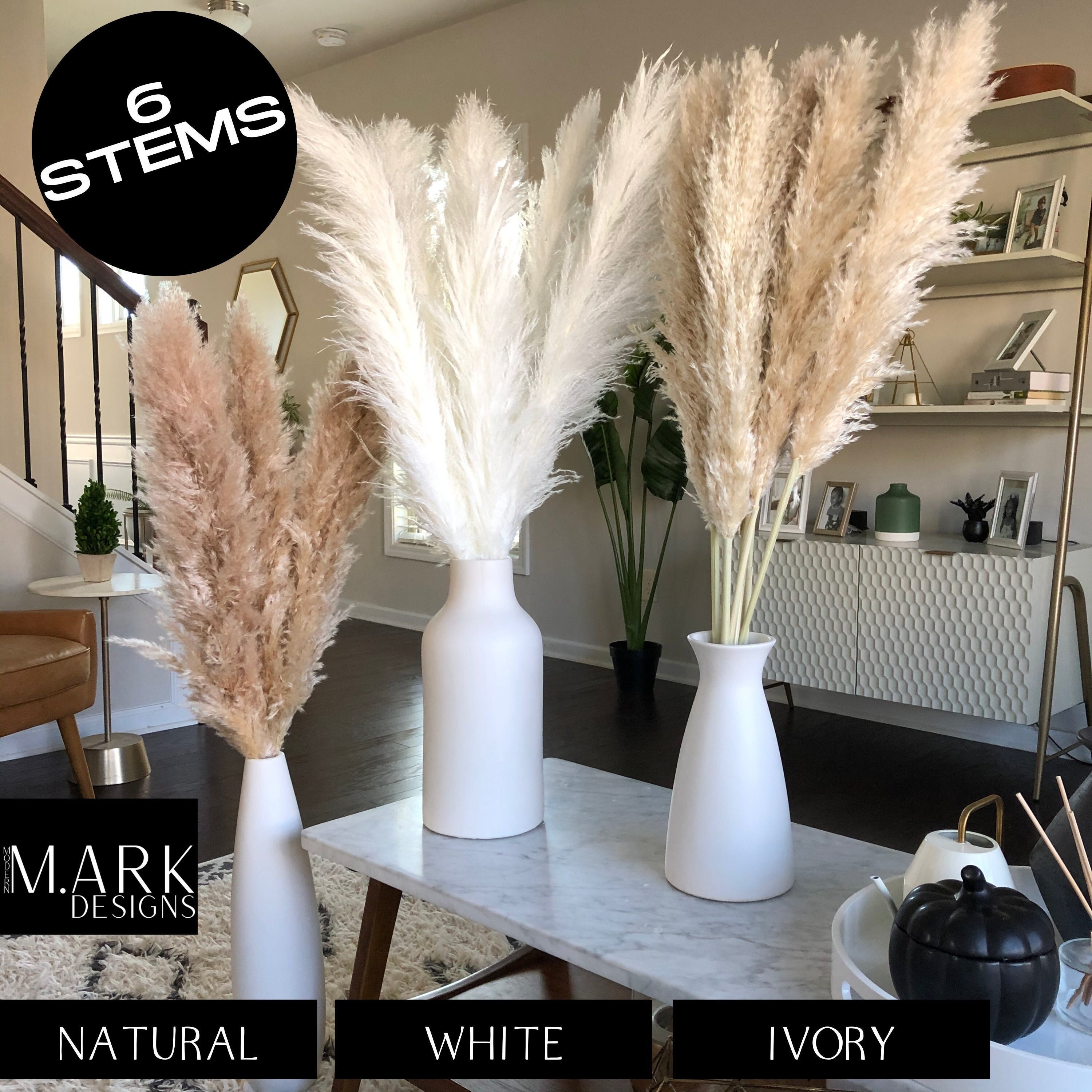 SISETOP Purse Vase, Tall White Vase for Pampas Grass, Creative Handbag Vase  with Leather Strap Handle, Ceramic Flower Vase for Centerpieces, Home
