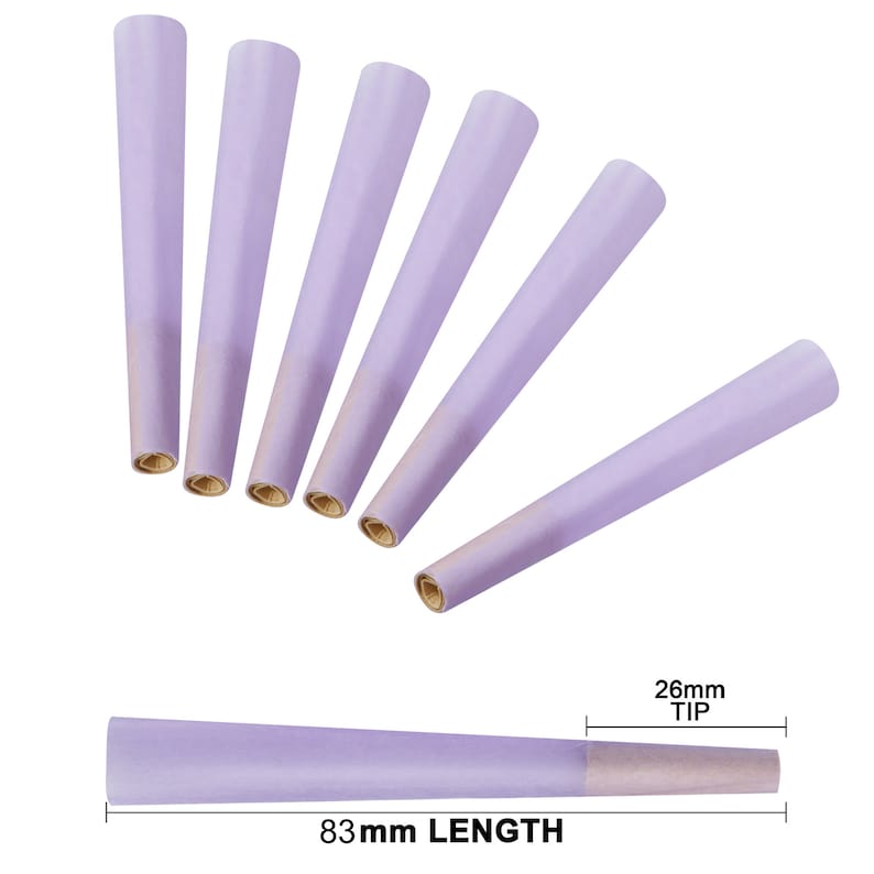 Purple Pre Rolled Cones 100 Count Ornate Ocean Unique Etsy