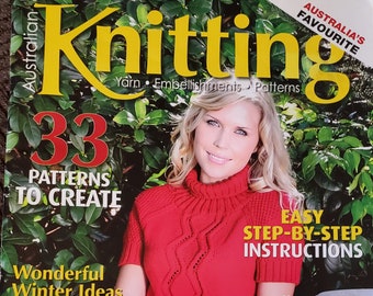 Australian Knitting Magazine Winter Vol 2 No.2