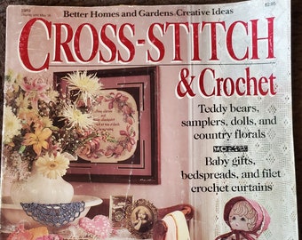 Better Homes and Gardens Cross Stitch & Crochet 1989