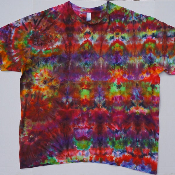 Tie Dye Shirt - Adult 3XL - order from chaos - ice dye, hippie, festival, psychedelic, rave, unique clothing, american apparel