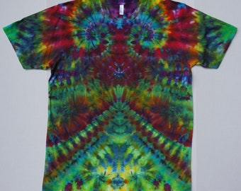 Tie Dye Shirt - Adult Extra Large - Satyr's T-shirt- XL - ice dye, hippie, festival, psychedelic, rave, unique clothing, american apparel