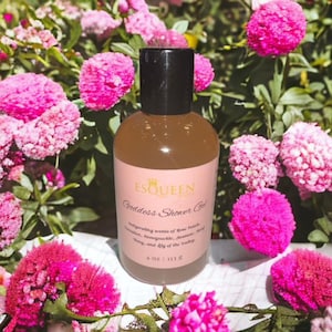 Goddess Moisturizing Body Wash Shower Gel with Rose, Jasmine, Honeysuckle, Carnation, and Lily of the Valley