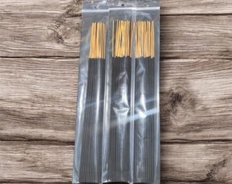 Hand Dipped Incense Sticks | Aromatherapy Incense Sticks | 10" Charcoal Incense | Holistic Meditation Sticks | Yoga Relaxation Incense