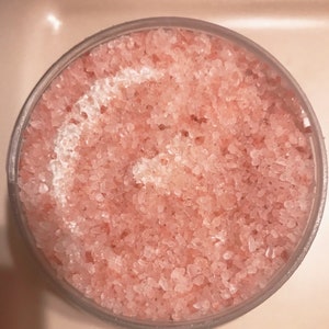 Blue Waters Dead Sea Salt & Clay Whipped Body Scrub - Detoxifying Body Polish - Exfoliating Scrub