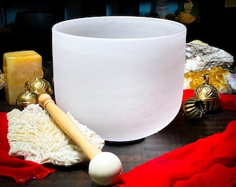 OM Crystal Singing Bowl