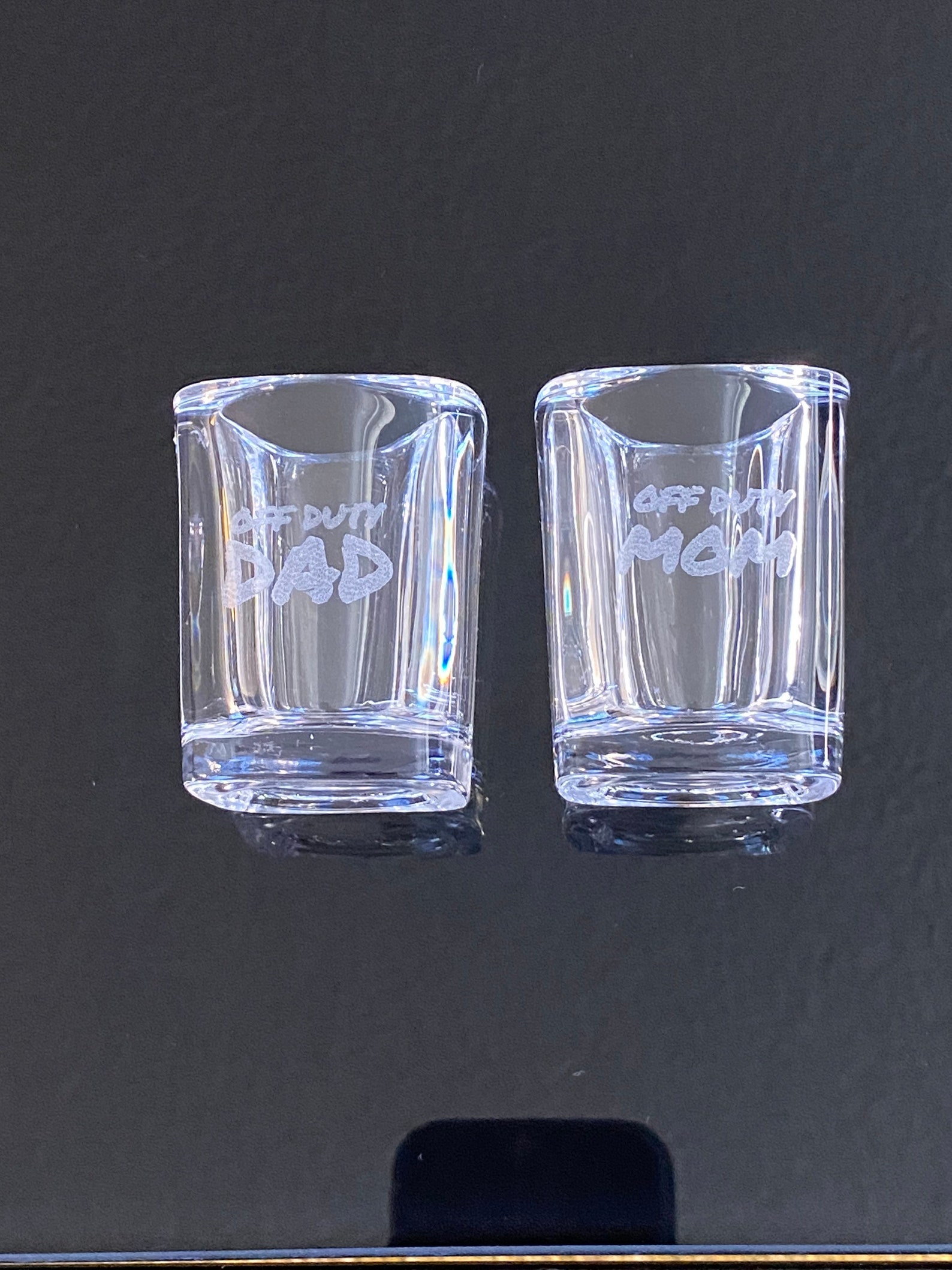 Custom Set Engraved Shot Glasses Etsy