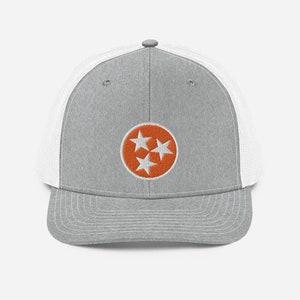 Czapka Tennessee Tri-Star - Czapka Trucker Tennessee Vols Orange Tristar z haftem - Richardson 112
