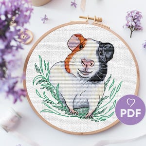 Cross Stitch Pattern Guinea Pig