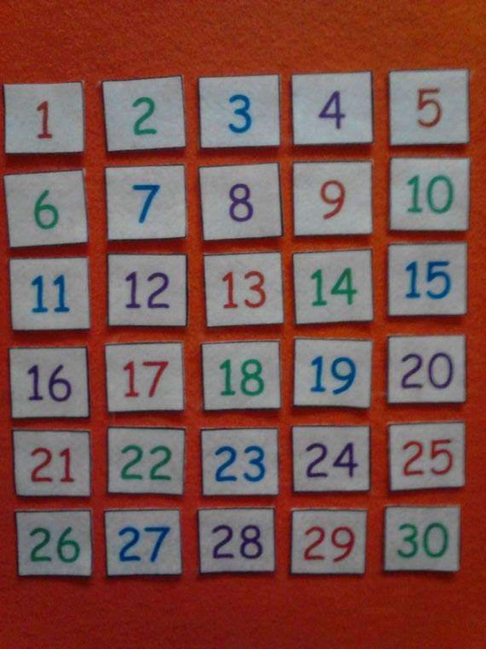 Felt Board Numbers/Numbers Felt Board Set 131 Preschool Etsy