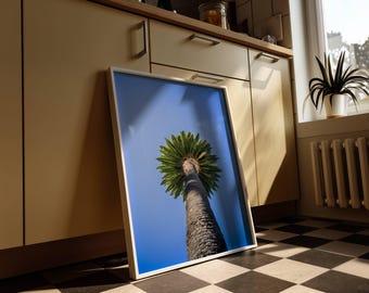Photography Print, Gallery Wall, Palm Tree, Tropical Wall Art, California, Los Angeles