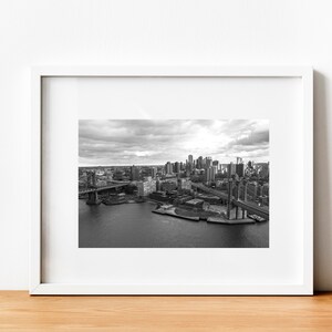 Skyline, Manhattan Bridge, Brooklyn, NYC Photography, New York City Print, Bridge Photograph, New York City Photo