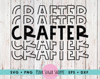 Crafter SVG - Craft SVG - Cutting File - Cricut -Silhouette