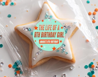 The Life of A Birthday Girl Stickers - Birthday Era Party Favors - Life of a Showgirl - Party Favors - Goody Bag - Decor - Labels