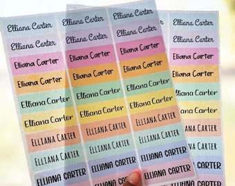 Personalized Name Labels - Back To School - Kids Name Stickers - Daycare - Preschool Labels - School Supply Labels - This Belongs To Tag