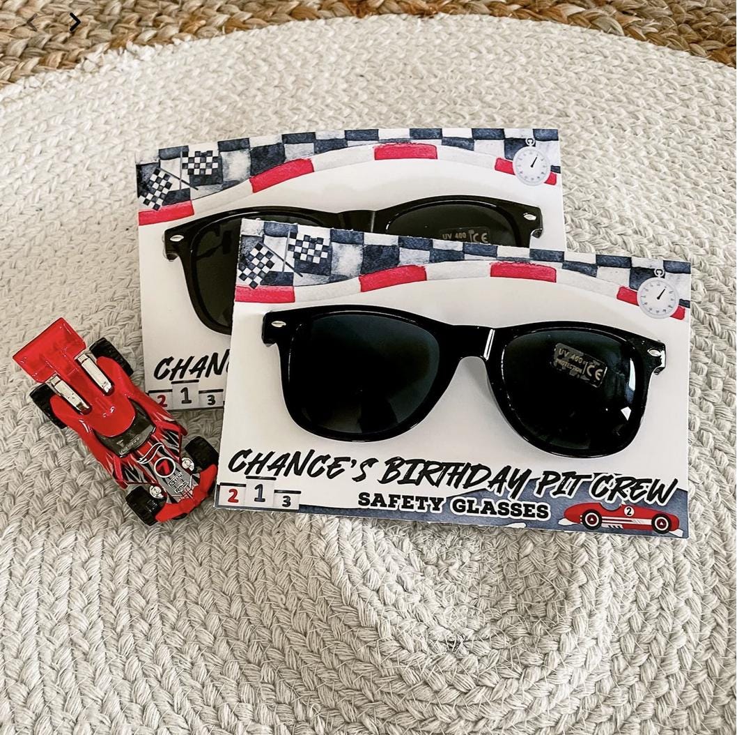 Lightning Mcqueen Sunglasses