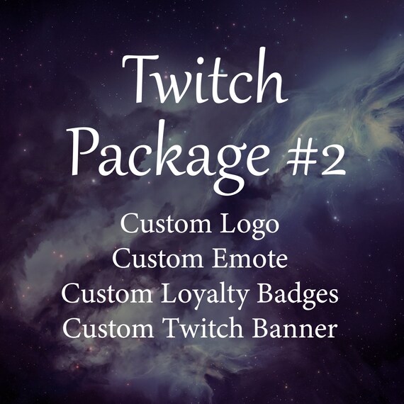 Custom Graphics Deal For Twitch Streamers Logo Banner Etsy