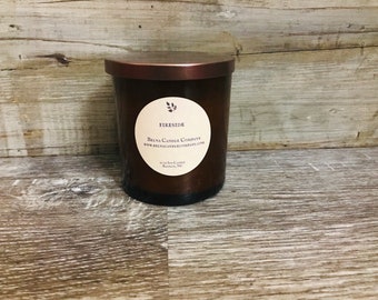 Fireside Soy Candles, Soy Candle, Vegan Candle, Patchouli Infused Candle, Gifts for Men,Campfire,Graduation Gifts,Gifts for Him,Fall Candles