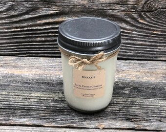 Spa Soy Candle,Scented Candles, Rustic Home Decor, Mother's Day Gift, Vegan Candle, Calming Gift, Relaxing Candle, Candle for Her, Self Care