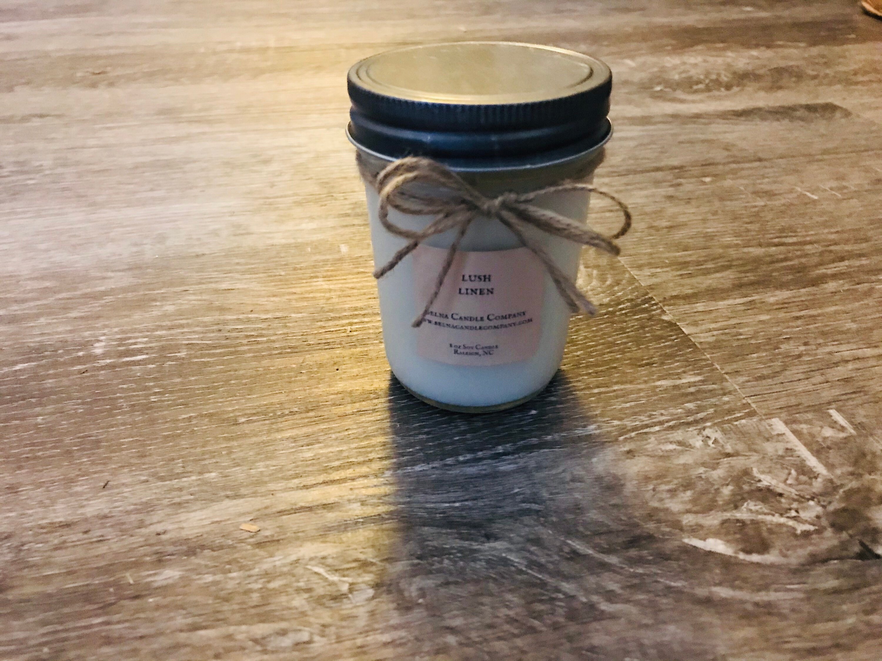 Lush Linen Hand Poured Candle Scented Candles Odor Etsy