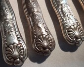 USN Silverplated KINGS Pattern WardRoom Knives Set of 4