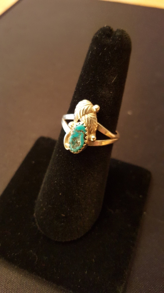 Vintage Classic Native American Turquoise Sterling