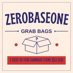 zerobaseone zb1 random mystery package fanmade
