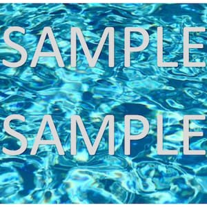 Pool Beach Sea Water Theme Cake Decoration Edible Cake Wrap cake stripes  High Quality Icing sheet
