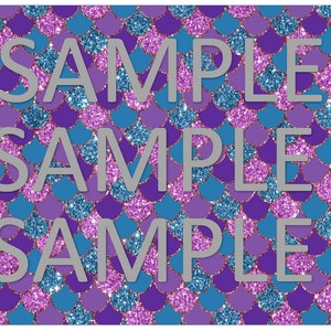 Mermaid Theme Cake Decoration Mermaid Scales Edible Cake Wrap cake stripes  High Quality Icing sheet