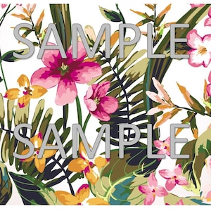 Watercolor Flowers Edible Paper frosting paper strips for sides of cakes Edible Cake Decorations