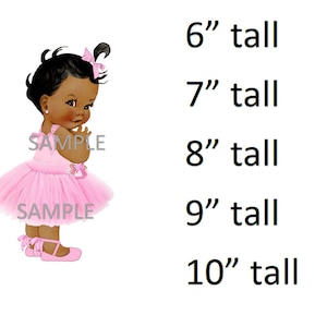 Candy Pink Tulle Party Dress Ankle Ribbon Shoe edible baby image baby shower Icing Sheet cake decoration Cupcake Toppers