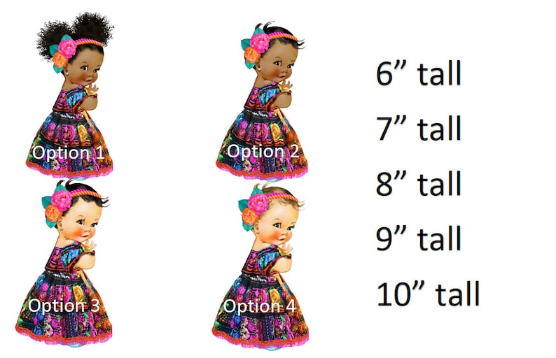 Mexican embroidered dress flower headband Mexico Baby Girl puffs baby Shower Cake Decoration Icing Sheets