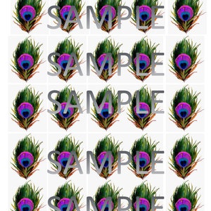 Wedding Cake Topper The Original EDIBLE Peacock Feathers Peacock Feathers Edible Cake Decorations Choose Your Option