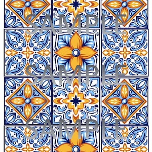 Edible Image Italian Tile  Wedding Favors Tile Cookies Custom Edible Images Italian Tile Cookie Toppers