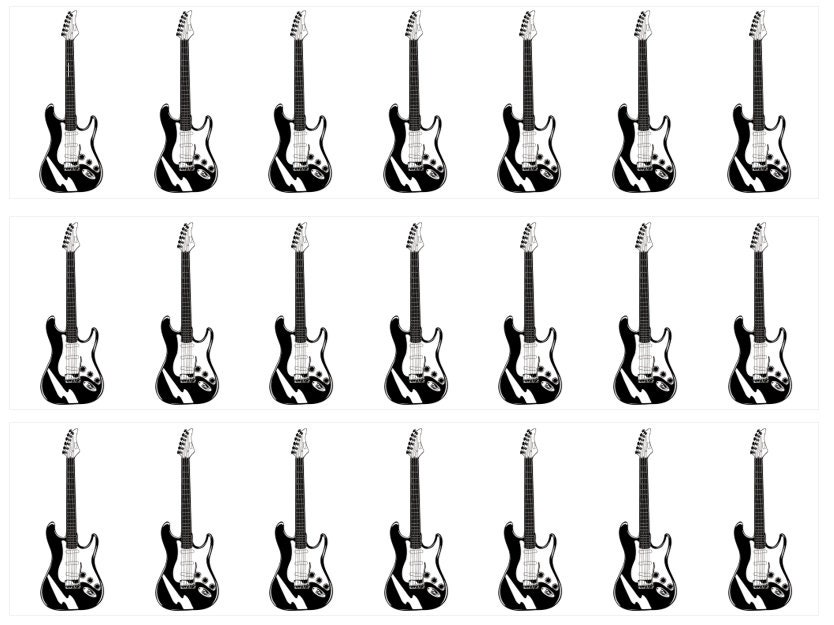 Electric Guitar Edible Wraps EDIBLE Music Strips for Cake Etsy