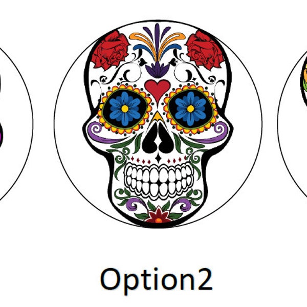 Day of the Dead Cake Topper - Etsy