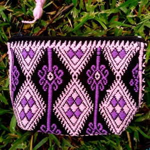 Cartera monedero, Monedero, mini bolso up, Mini Bolso, Monedero guatemalteco, Bolso multicolor. billetera
