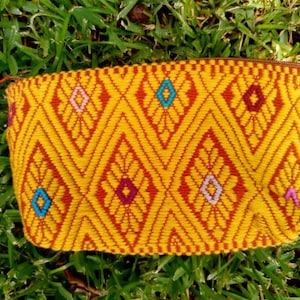 Wallet purse, Coin Purse, up mini bag, Mini Bag, Guatemalan purse, Multicolored bag. wallet with zipper