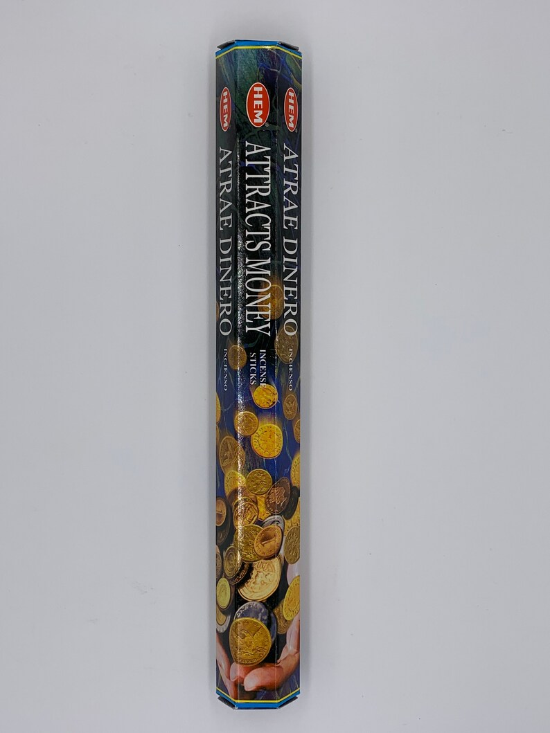 You choose amount Hem Attracts Money Incense Sticks 20,40,60,80,100 or 120 sticks bulk wholesale