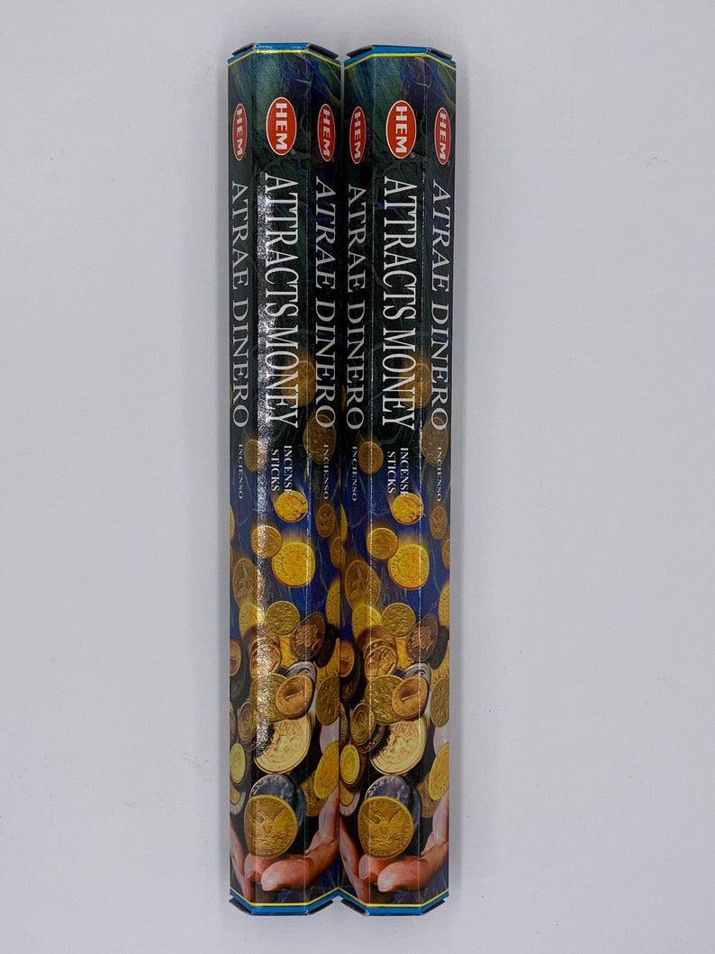 You choose amount Hem Attracts Money Incense Sticks 20,40,60,80,100 or 120 sticks bulk wholesale
