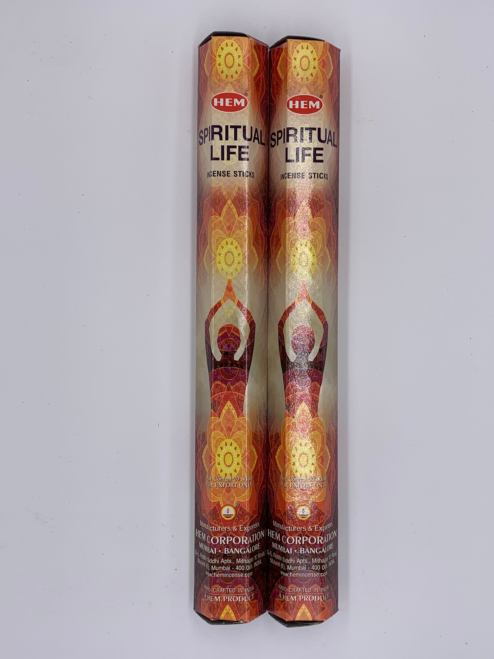 Hem Spiritual Life Incense 20406080100 or 120 Sticks Bulk Etsy