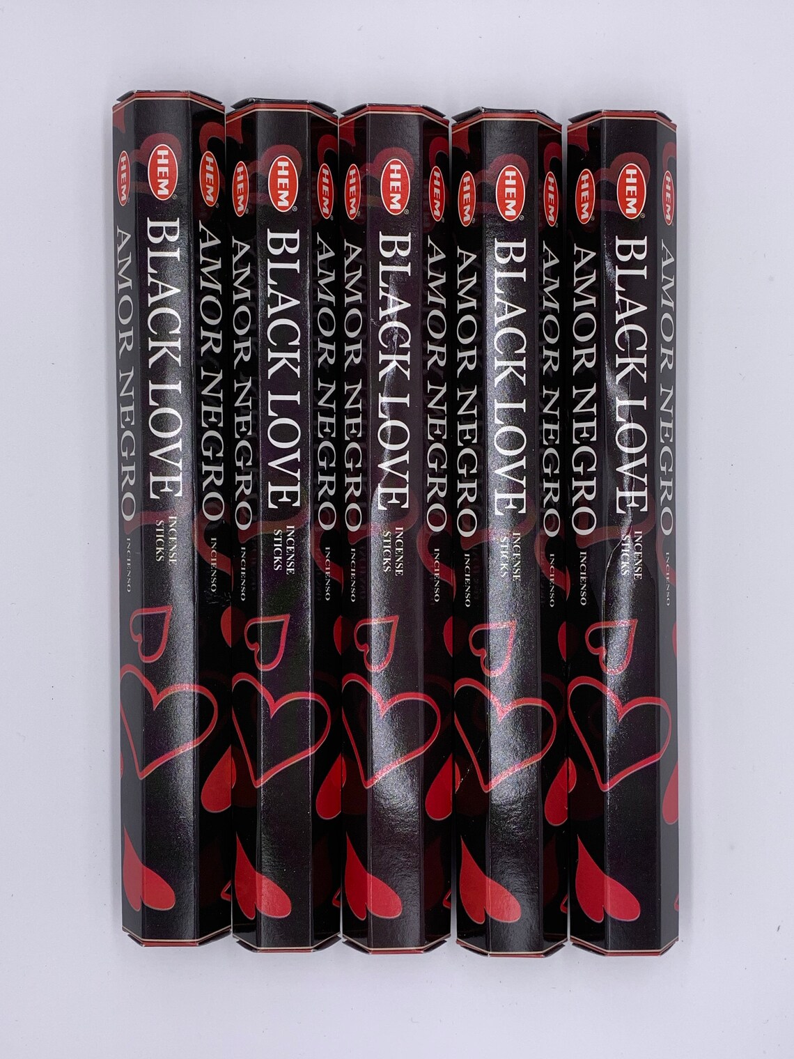 Hem Black Love Incense Sticks 20406080100 or 120 sticks Etsy