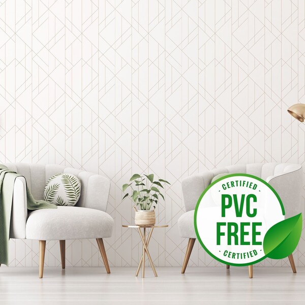 Geometric Wallpaper Etsy UK