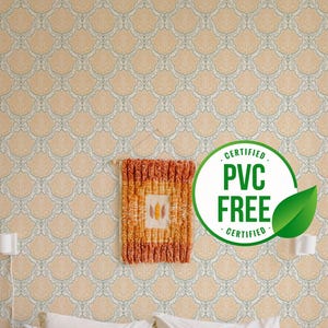 Botanical Elegance di Sara T / Carta da parati rimovibile Peel and Stick o Carta da parati non incollata - Senza PVC / Carta da parati autoadesiva damascata