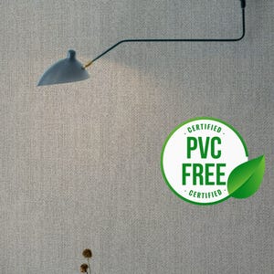 Braune Leinenoptik Tapete | Ablösbare Tapete oder ungeklebte Tapete - PVC-Frei | Selbstklebende Tapete