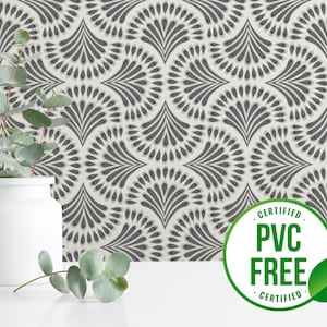 Tapete im Art Deco Stil | Ablösbare Tapete oder ungeklebte Tapete - PVC-Frei | Paisley Arch Selbstklebende Tapete