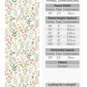 Green soft fall wallpaper | Removable Peel and Stick wallpaper or Unpasted wallpaper - PVC-Free | Floral Leaf Self-adhesive wallpaper image 4