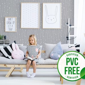 Star line self-adhesive wallpaper | Star Peel and Stick wallpaper or Unpasted wallpaper - PVC-Free | Celestial Removable wallpaper